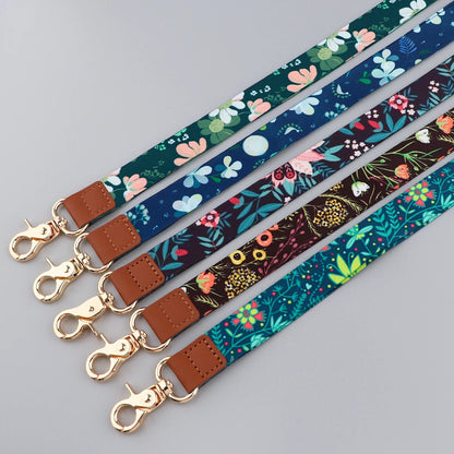 Flower Series Clip Lanyard