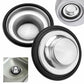2 Pcs Stainless Steel Sink / Waste Disposal Cover / Stopper Plug