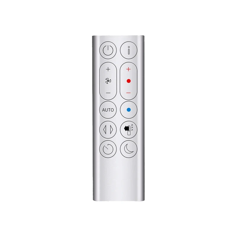 Replacement Remote Control Suitable for Dyson HP04 HP05 HP07 Air Purifier Leafless Fan Remote Control Silver