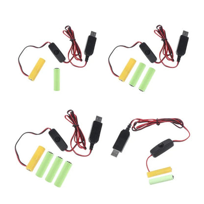 Battery Eliminator USB replaces AA Batteries