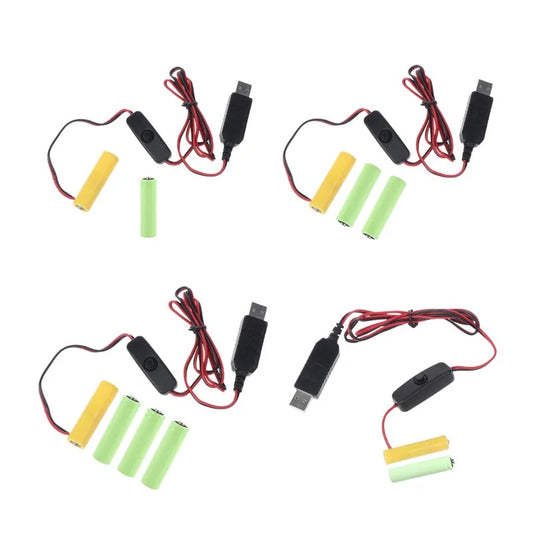 Battery Eliminator USB replaces AA Batteries