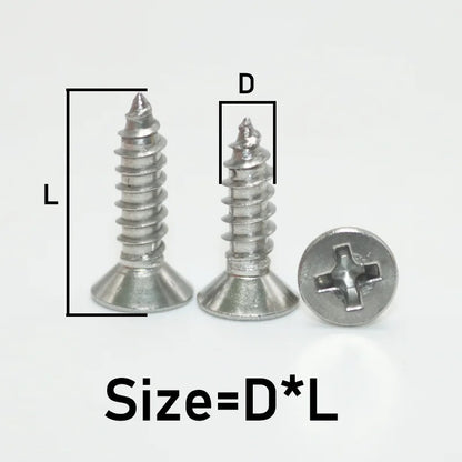 Multi Kits of A2-70 304 Stainless Steel Tapping Screws (M2, M3, M2M3M4 sets)