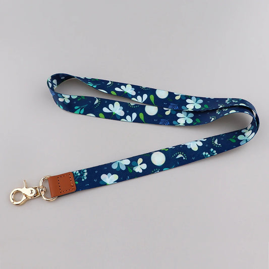 Flower Series Clip Lanyard
