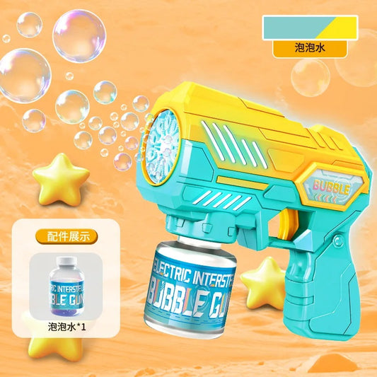 Automatic Electric Light Up Bubble Gun