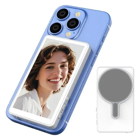 Magnetic Cellphone Vlogging & Fliming Selfie Monitor Screen