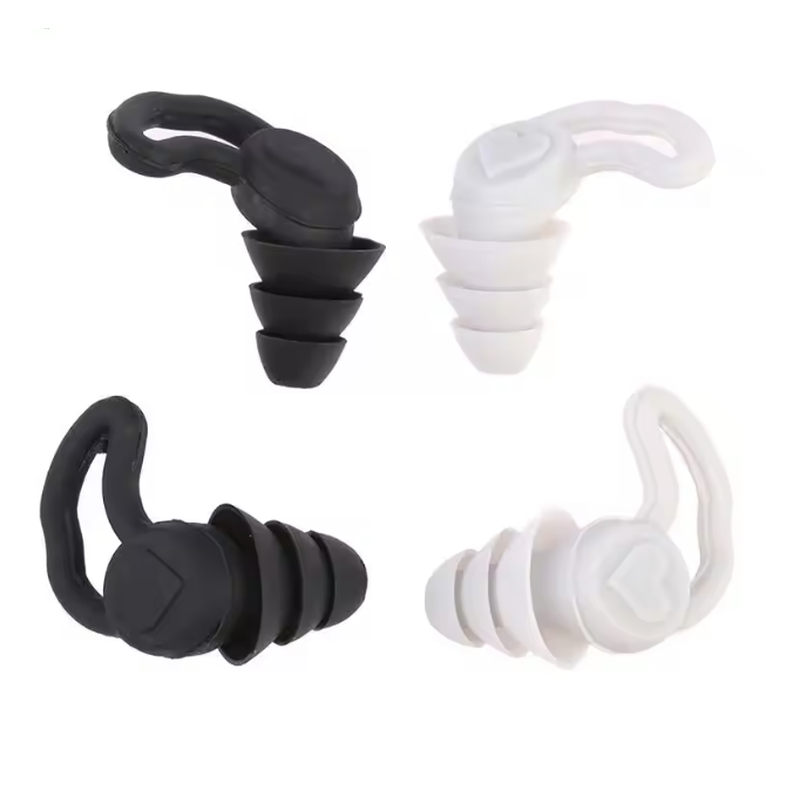 Soft Silicon Earplugs - Waterproof Noise reduction