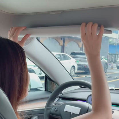 Rechargeable LED HD Car Makeup Mirror