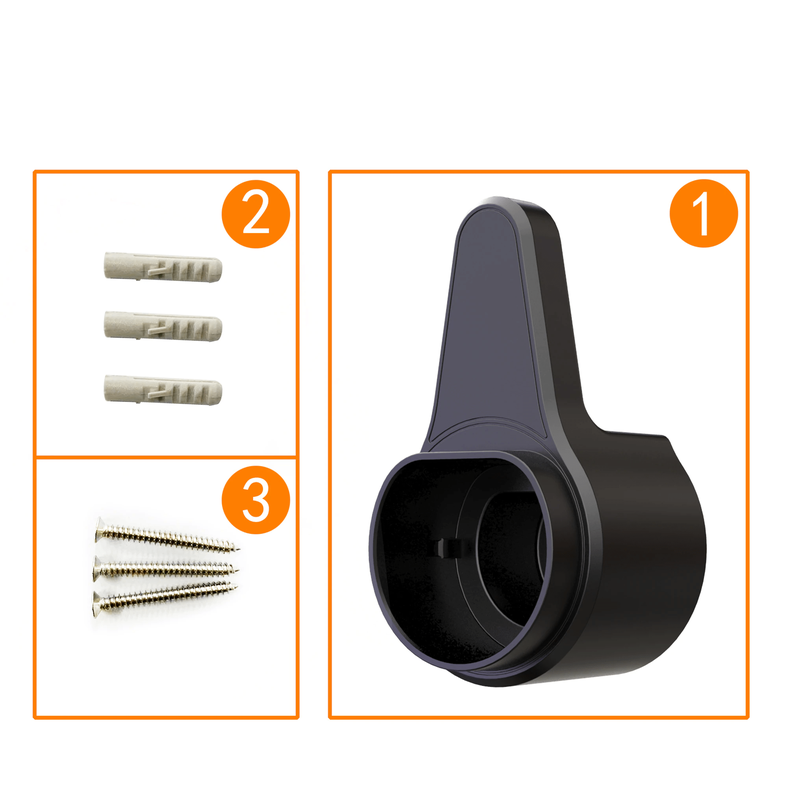 Charger Holder Holster Dock Electric Vehicle Type Charging Cable