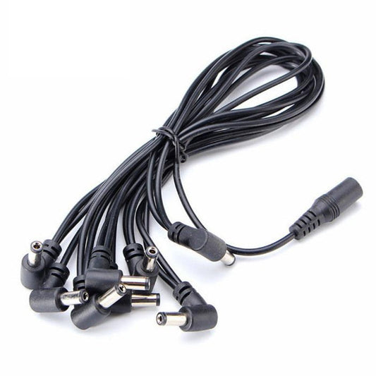 Multi-plug daisy chain power splitter for LED strips