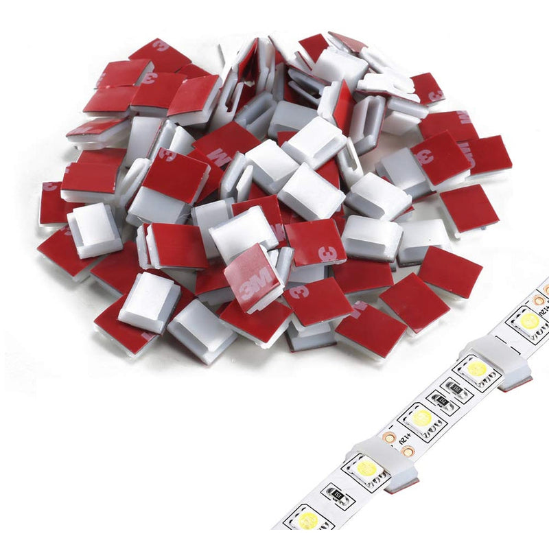 LED strip adhesive wall mount 10 pack