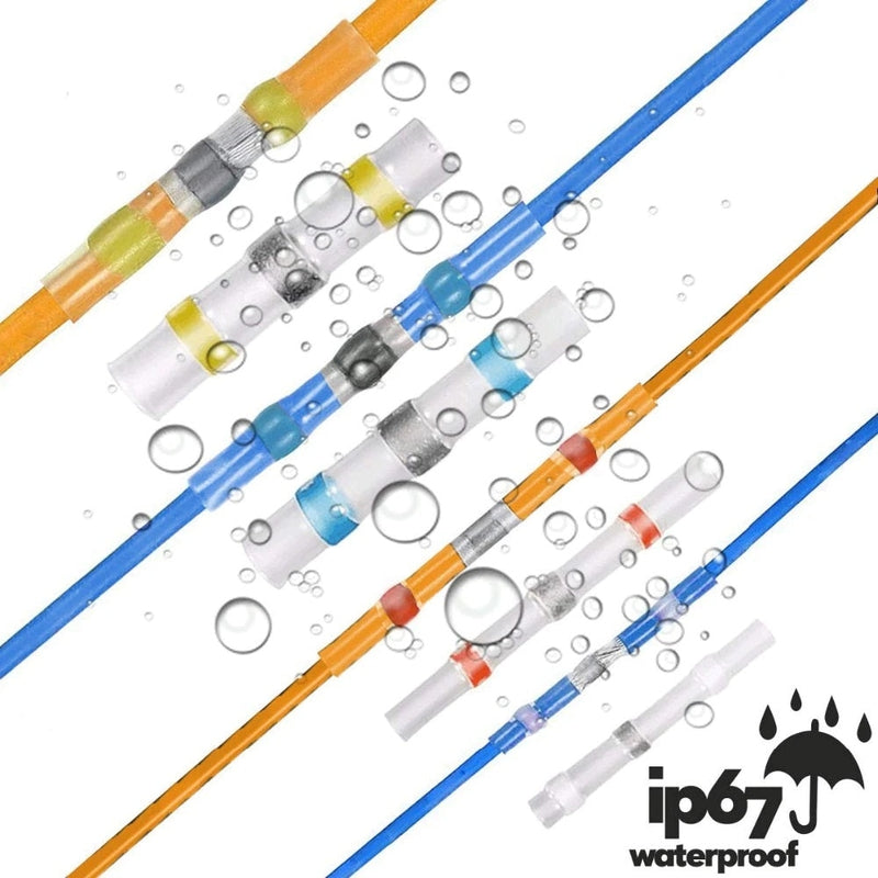 Heat Shrink Waterproof Solder Seal Wire Connectors Set