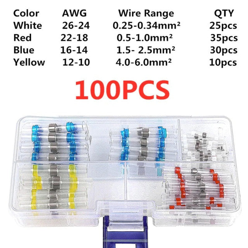 Heat Shrink Waterproof Solder Seal Wire Connectors Set