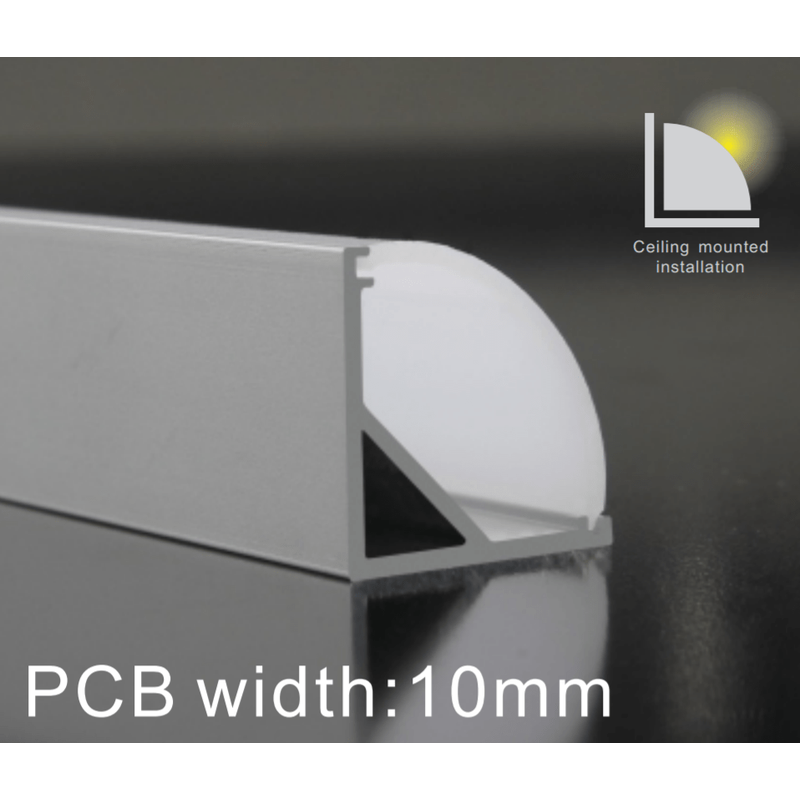 LED Aluminium Extrusion Corner Profile strip ADW