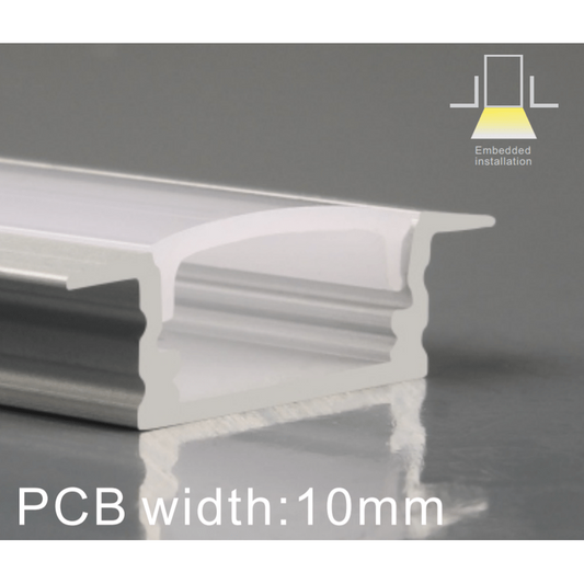LED Aluminium Extrusion Recessed Profile strip ADW