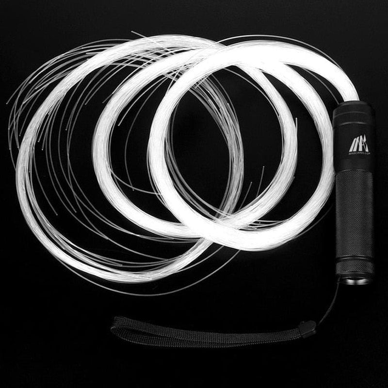 LED Fiber Optic Whip inch Swivel Dance Festival