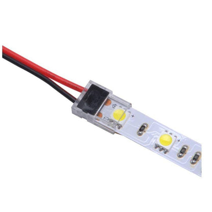 LED Strip Connector for 2pin 3528/5050 Slim 8mm or 10mm IP20 LED Strip-Sparts NZ