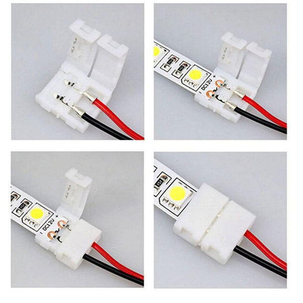 LED strip quick connector for single colour 8 & 10mm – Sparts NZ