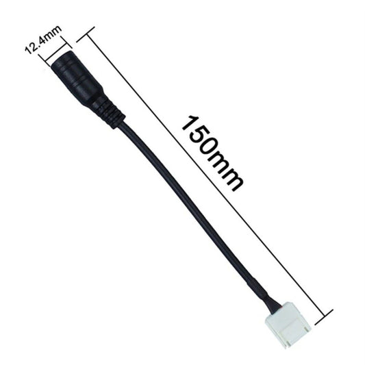LED strip to DC socket (female) quick connector-Sparts NZ