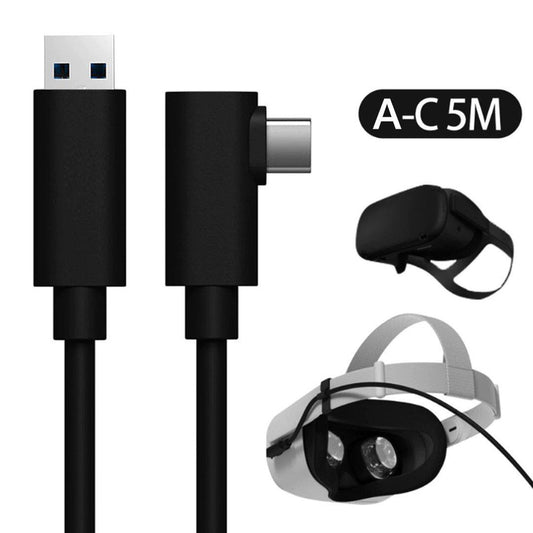 5m USB Type C Link cable for Oculus Quest 1 & 2 Link VR Headset-Charger-Sparts NZ