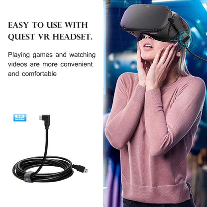 5m USB Type C Link cable for Oculus Quest 1 & 2 Link VR Headset-Charger-Sparts NZ