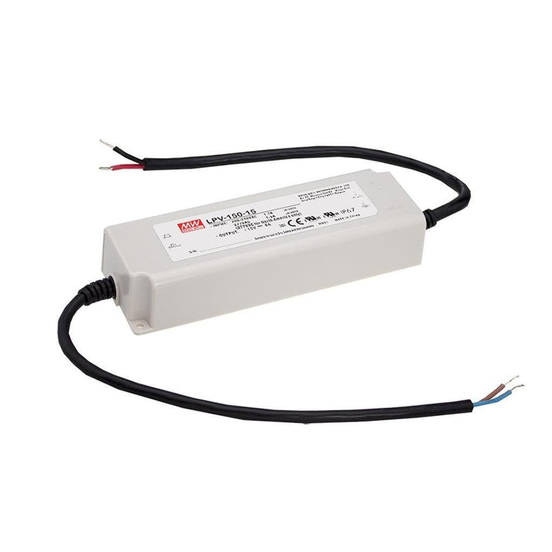 Mean Well IP67 Waterproof LED Driver (5V, 12V, 24V...)-Sparts NZ