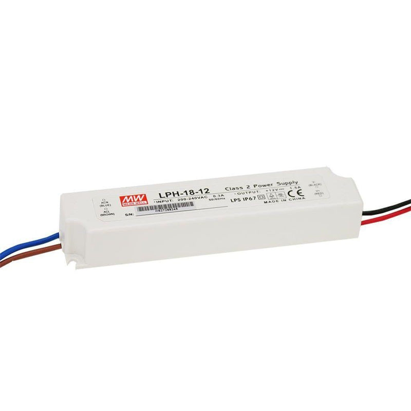 Mean Well IP67 Waterproof LED Driver (5V, 12V, 24V...)-Sparts NZ