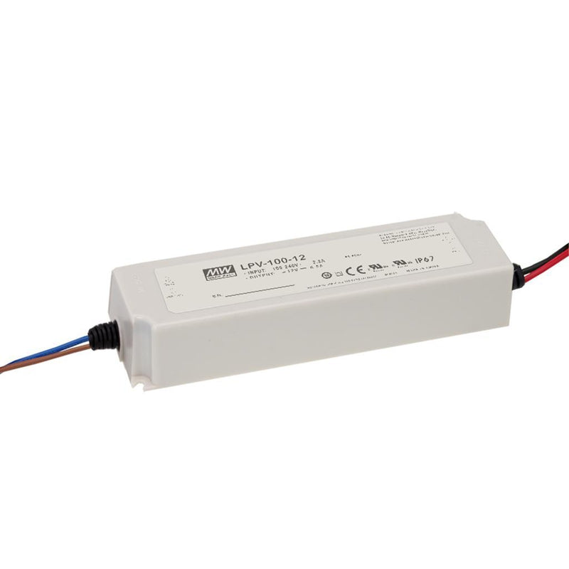 Mean Well IP67 Waterproof LED Driver (5V, 12V, 24V...)-Sparts NZ