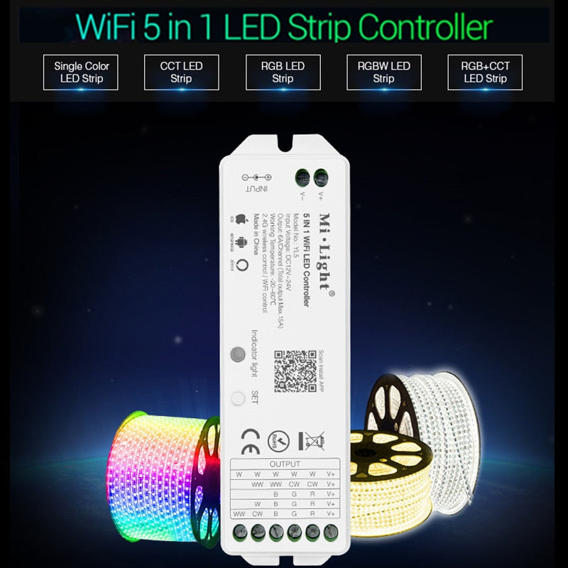 Milight Miboxer LED Strip Controller Wifi control