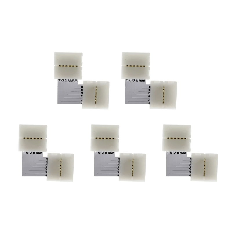 Pin LED Strip Connectors RGBWW Strips