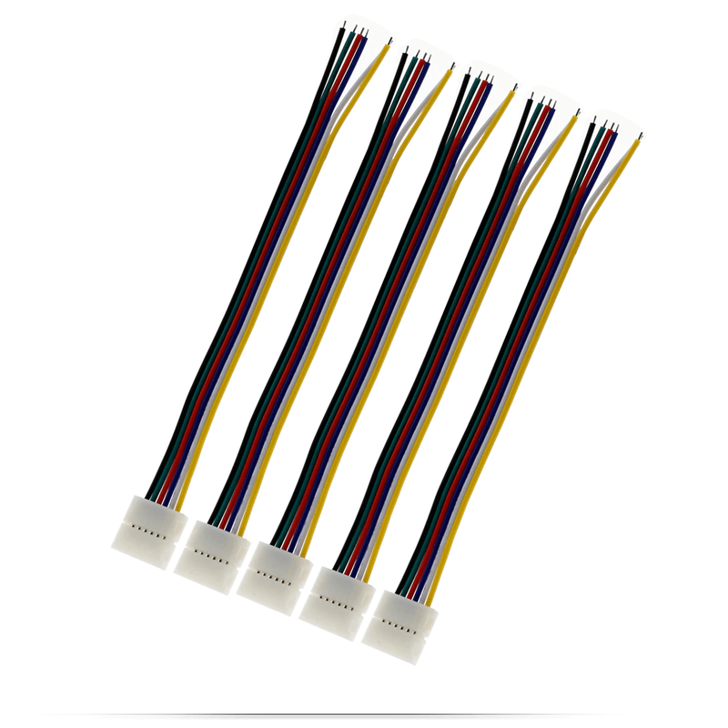 Pin LED Strip Connectors RGBWW Strips
