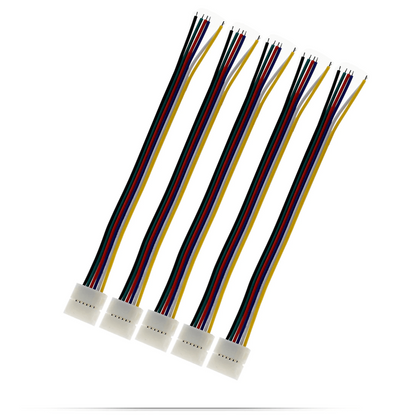 Pin LED Strip Connectors RGBWW Strips