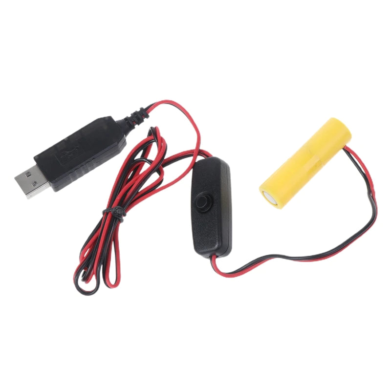 USB to 1.5V AA Battery Eliminator Replace 1 AA Batteries