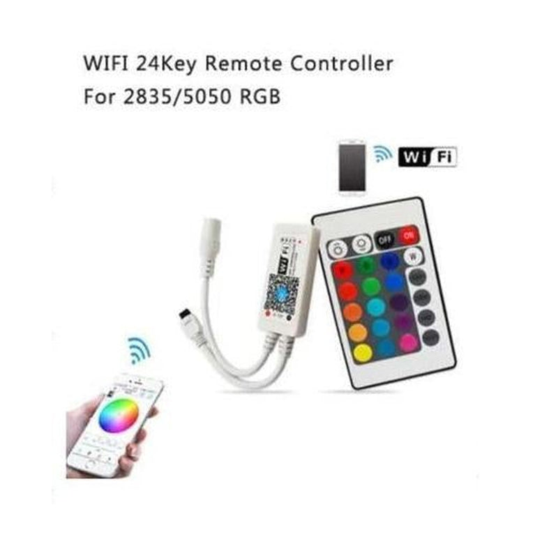 Smart WiFi RGB LED Strip Controller - Google Home / Alexa compatible-Sparts NZ