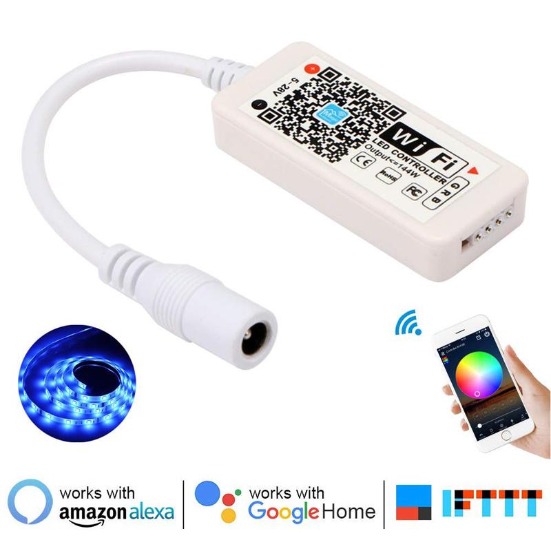 Smart WiFi RGB LED Strip Controller - Google Home / Alexa compatible-Sparts NZ