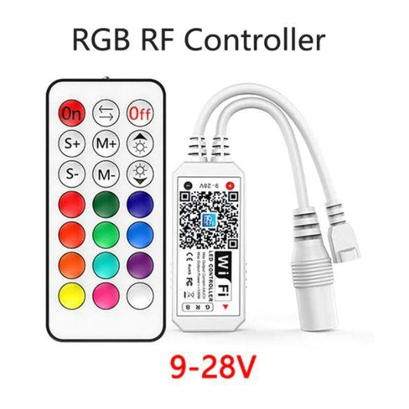 Smart WiFi RGB LED Strip Controller - Google Home / Alexa compatible-Sparts NZ