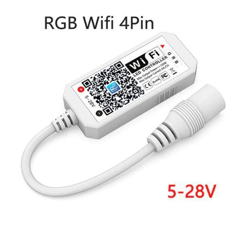 Smart WiFi RGB LED Strip Controller - Google Home / Alexa compatible-Sparts NZ