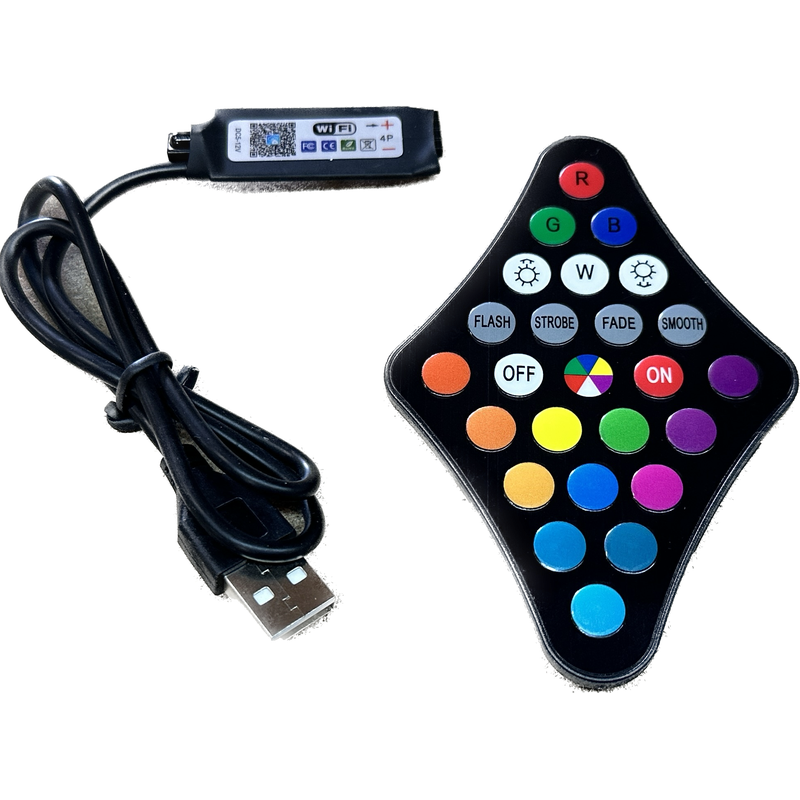 25-key USB 5V IR Wireless Remote Controller for LED strip
